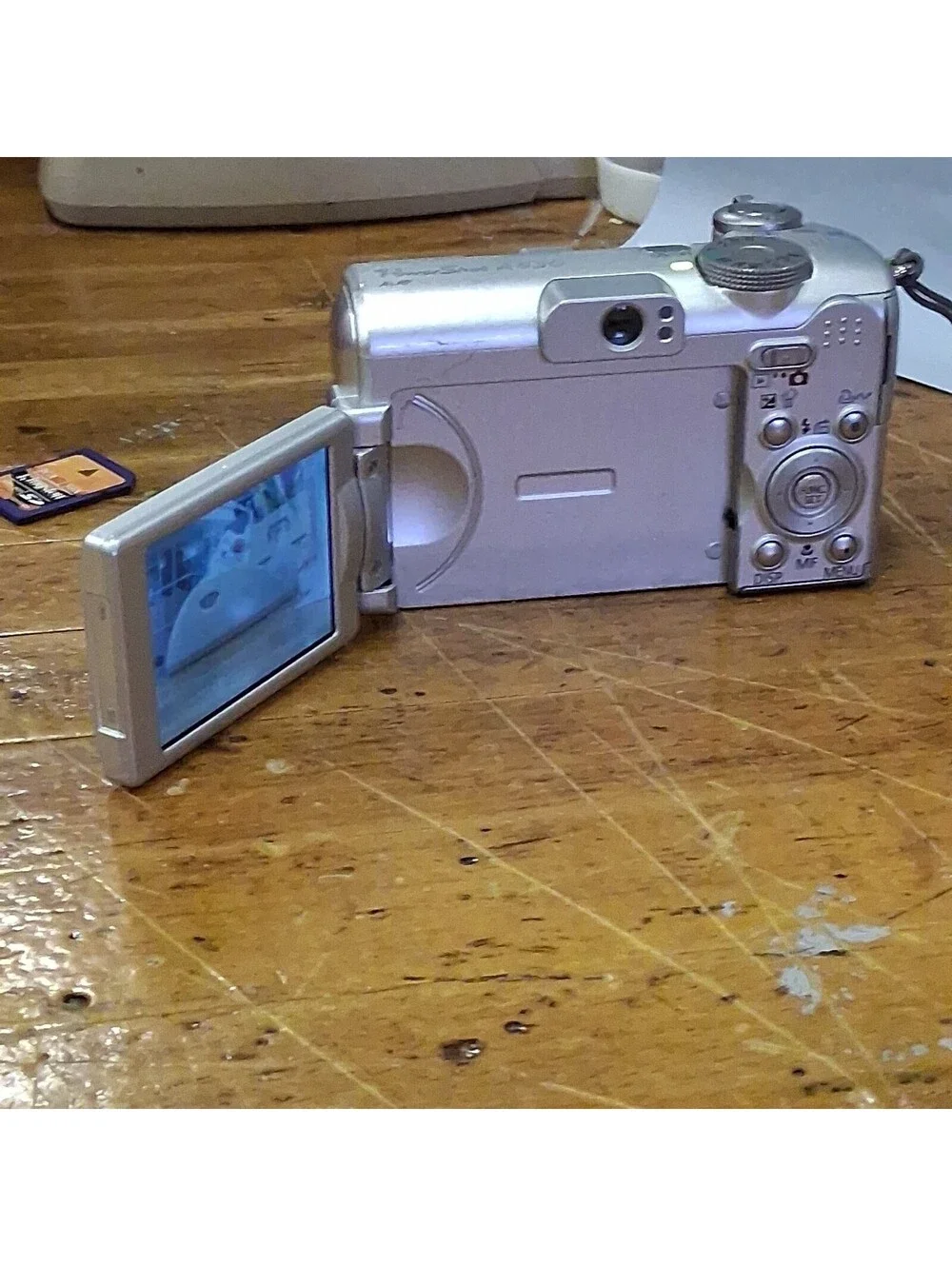 Canon PowerShot A630 Digital Camera 8MP 4X Optical Zoom Silver